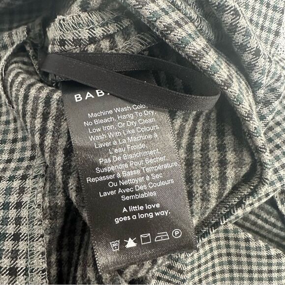 Aritzia Babaton Jethro Faux Wrap Mini Skirt Sz 00 - Picture 9 of 11